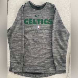 Boston Celtics Nike Dri-Fit Crewneck Sweatshirt